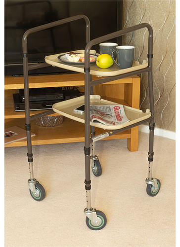 Height Adjustable Strolley Trolley