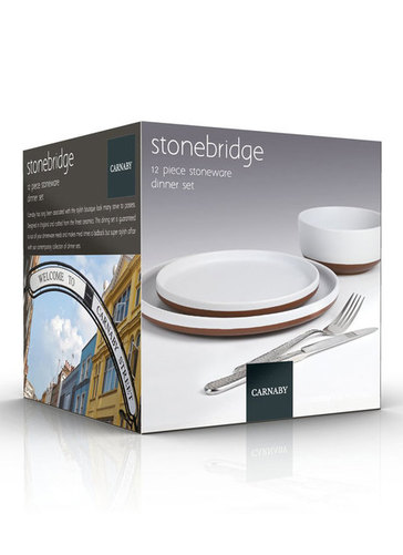 STONEBRIDGE 12PCS DINNER SET 