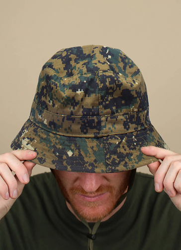 Camo Design Bucket Hat