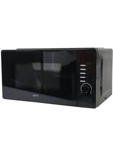 Igenix Black 20L Manual 700W Microwave 
