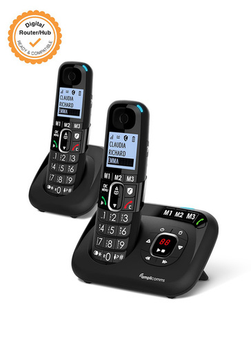 Amplicomms Big Button 1582 Duo Phone