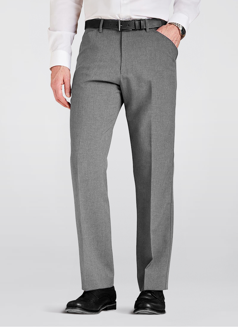 Farah Dark Grey Straight Leg Trousers  New Look