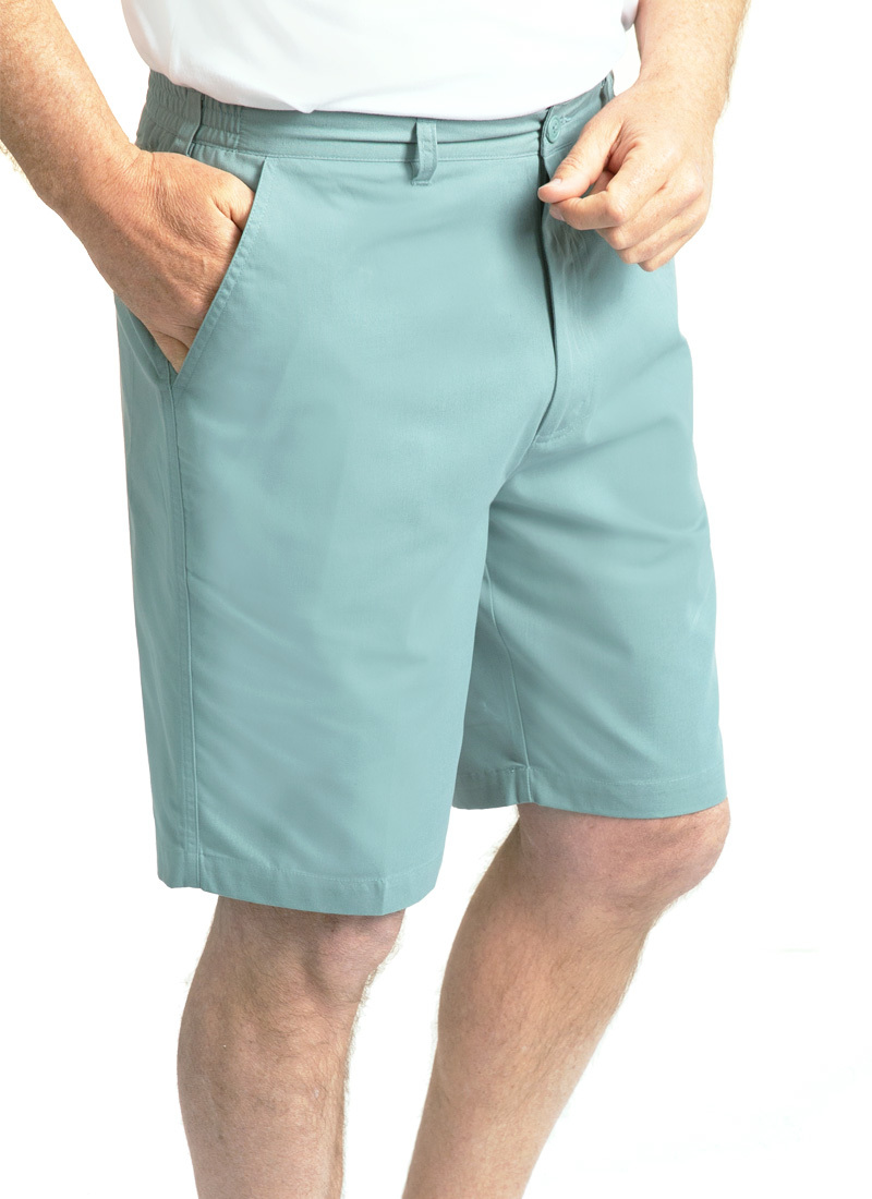 Mens walking best sale shorts elastic waist