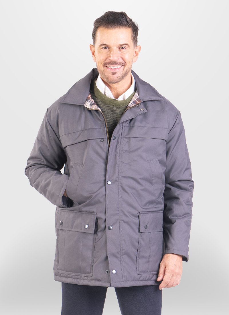 Mens waterproof padded coat sale