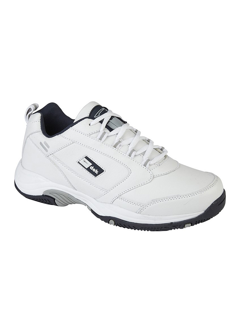 comfortable leather trainers