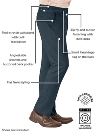 FARAH EASY CARE TROUSER 