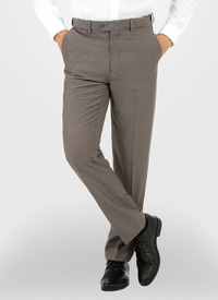 Linen Look Expanding Waist Trousers 