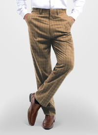 Expanding Waist Check Trousers Expanding Waist Check Trousers