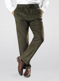 Elasticated Waist Cord Trousers 