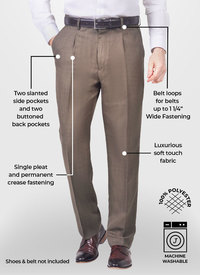 Smart Classic Trousers Comfort Fit Smart Classic Trousers Comfort Fit