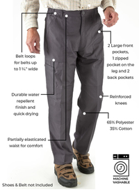 REGATTA ACTION TROUSERS 