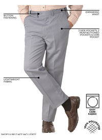 EASY CARE TRAVEL TROUSER 