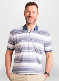 HORIZONTAL DESIGN POLO SHIRT 