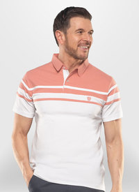 Striped Comfort Leisure Polo 