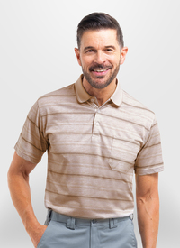 Pique Collared Design Polo 