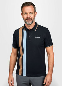 Lambretta Vertical Striped Polo Shirt Lambretta Vertical Striped Polo Shirt