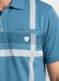 Dyford Cross Pattern Polo 