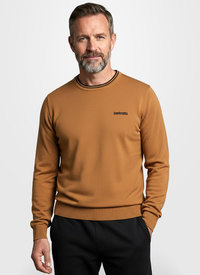 Lambretta Tipped Crew Neck Jumper 