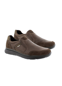 Brown Nubuck Leather Leisure Shoe 