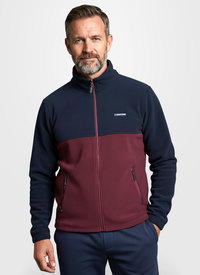 Contrast panel Polar fleece 