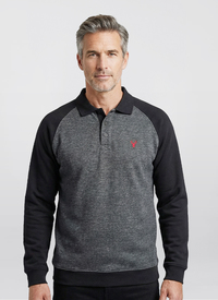 Relaxed Fit Two Tone Polo Relaxed Fit Two Tone Polo