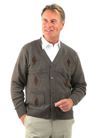 NEWBY 5 BUTTON V CARDIGAN 