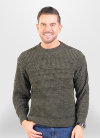 CHUNKY KNIT CREWNECK JUMPER 