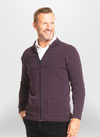 Full Zip Basic Cardigan 