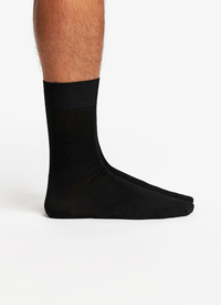 GENTLE GRIP BLACK SOCKS 