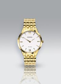 Sekonda Men's Gold Plated Analogue Wrist Watch
