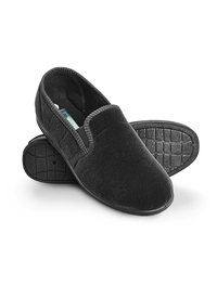 VELOUR SLIPPERS 