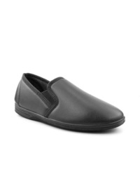 Faux Leather Look Slippers Faux Leather Look Slippers
