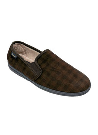 Dr Keller Darren Gus Check Slippers 