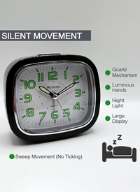 Westtime Quartz Alarm Clock