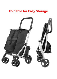 Jolliman Easy Assemble Bentley Shopping Trolley