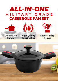 All-in-One Military Grade Casserole Pan Set