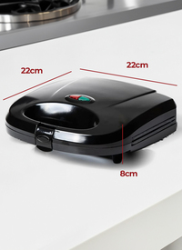 2-in-1 Omelette And Sandwich Toaster 