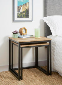 2 Piece Side Table Set