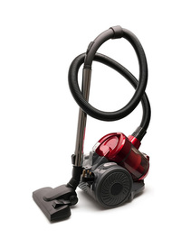 800w Bagless Corded Cyclone Vacuum - Red
