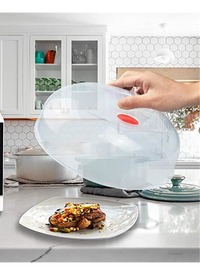 MICROWAVE PLASTIC FOOD COVER 