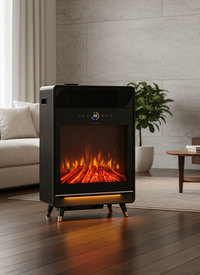 2 in 1 Real Flame Effect Heater and Humidifier