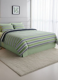 Strip design Duvet set 