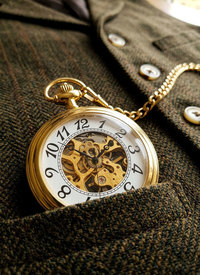 Skeleton Pocket Watch
