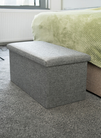 Foldable Storage Ottoman 