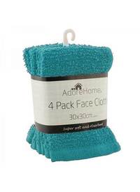 4 PACK FACE CLOTH 