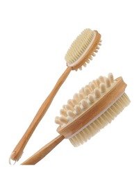 LONG HANDLE BODY BRUSH & MASSAGER LONG HANDLE BODY BRUSH & MASSAGER