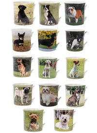 FINE CHINA DOG MUG 