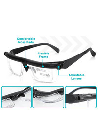 ADJUSTABLE LENS GLASSES