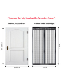 MAGIC MESH DOOR SCREEN MAGIC MESH DOOR SCREEN