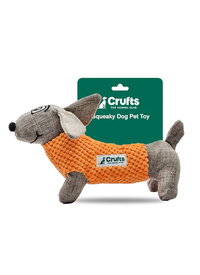 CRUFTS LARGE PLUSH SQUEAKY TOY